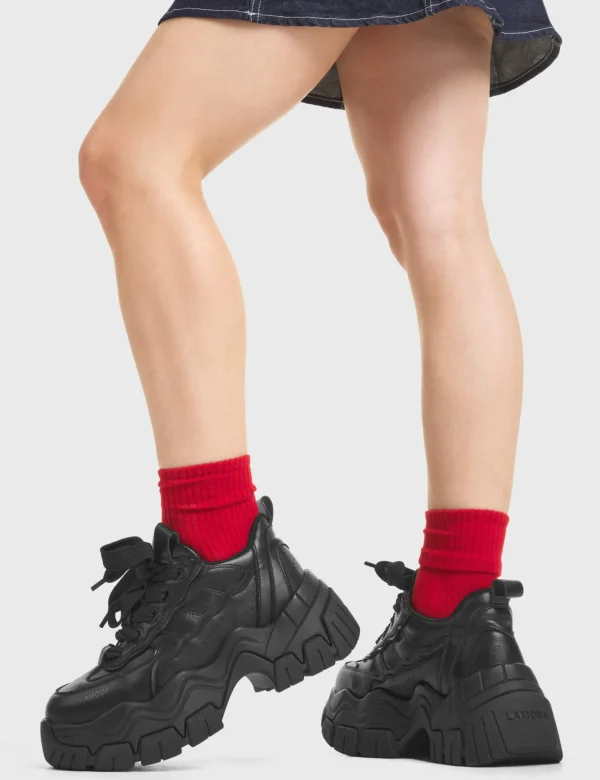Lamoda Platform | Platform Boots^Struttin' Chunky Platform Sneakers