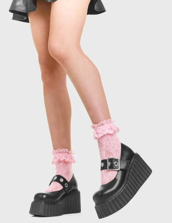 Lamoda Platform | Platform Boots^Survivor Chunky Platform Creeper Shoes