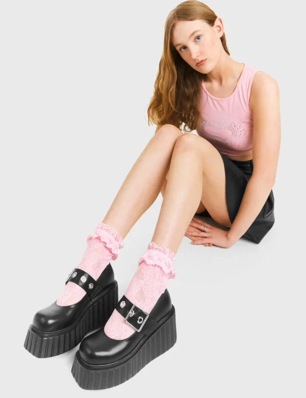 Lamoda Platform | Platform Boots^Survivor Chunky Platform Creeper Shoes