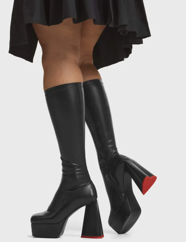 Lamoda Wide Calf | Super Stretch^Sweet Talker Super Stretch Platform Knee High Boots