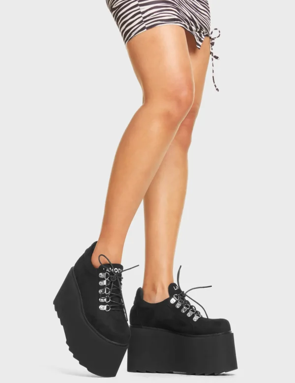 Lamoda Platform | Platform Boots^Touch The Sky Chunky Platform Sneakers