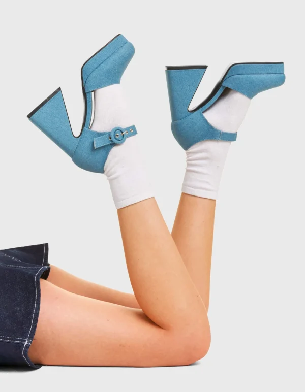 Lamoda Denim | Platform^Undeniable Platform Heels