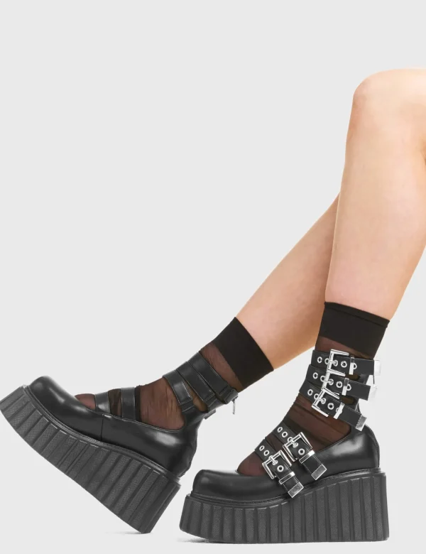 Lamoda Platform | Platform Boots^Under The Influence Chunky Platform Creeper Shoes