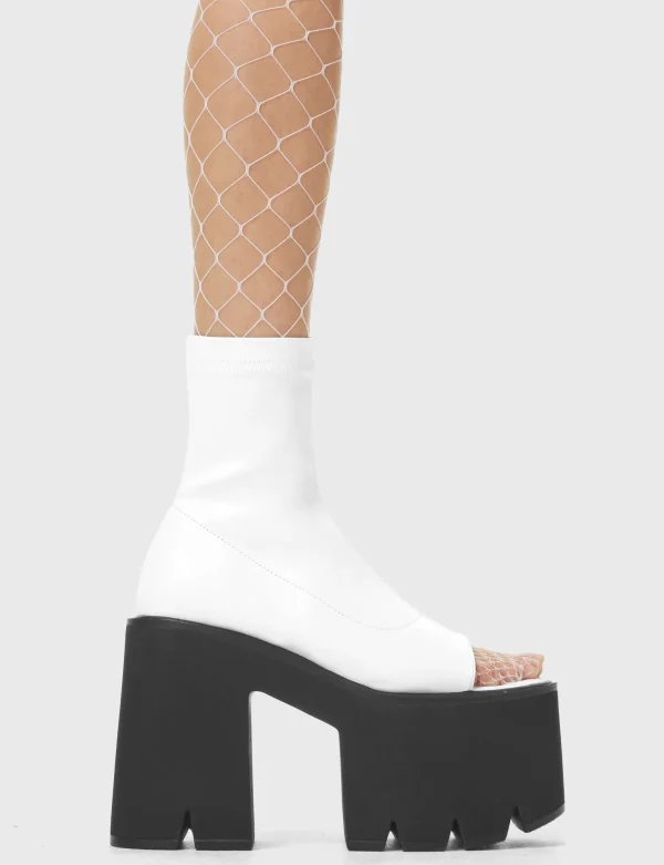 Lamoda Colourful | Open Toe^Unstoppable Chunky Platform Ankle Boots