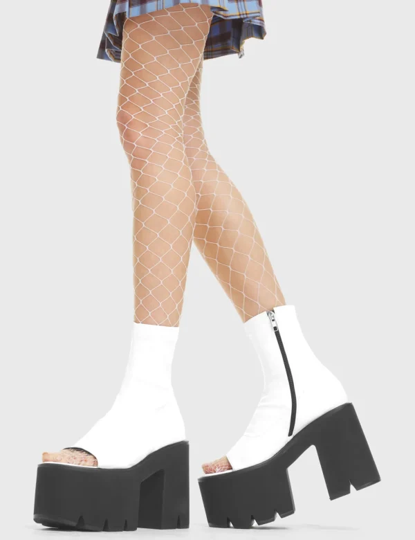 Lamoda Colourful | Open Toe^Unstoppable Chunky Platform Ankle Boots