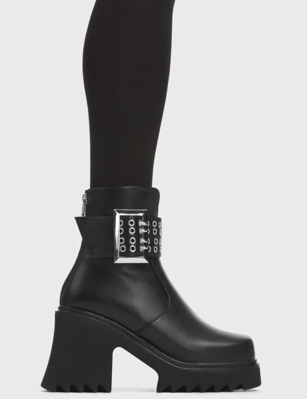 Lamoda Platform Boots | Chunky Boots^Venus Chunky Platform Ankle Boots
