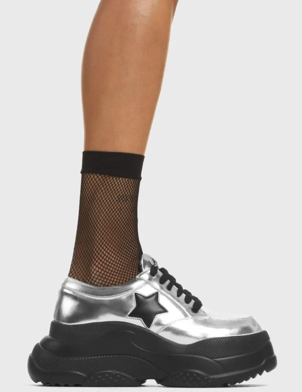 Lamoda Metallic | Platform^Venus Chunky Platform Sneakers