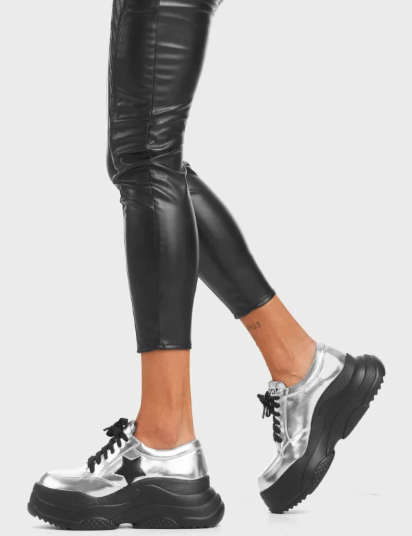 Lamoda Metallic | Platform^Venus Chunky Platform Sneakers