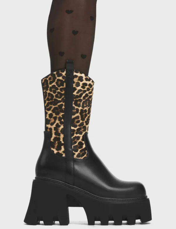 Lamoda Animal | Platform Boots^Virtuous Chunky Platform Ankle Boots