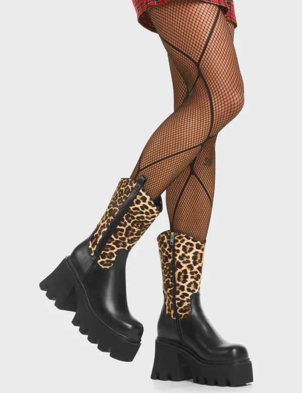 Lamoda Animal | Platform Boots^Virtuous Chunky Platform Ankle Boots