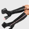 Lamoda Colourful | Pink^Wide Eyed Platform Knee High Boots