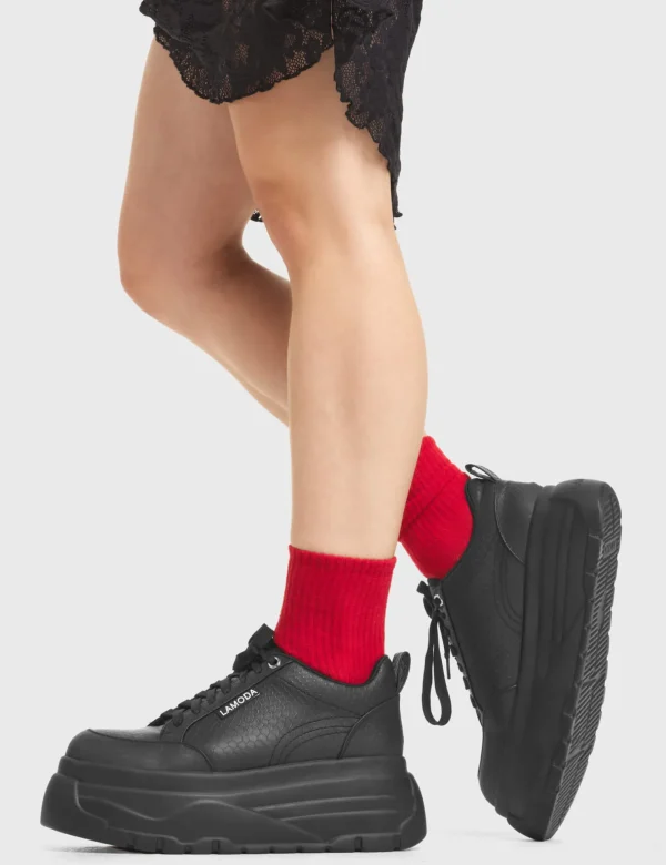 Lamoda Platform | Platform Boots^Witness Chunky Platform Sneakers